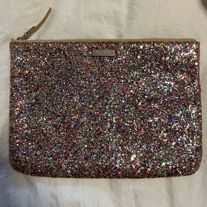 Kate Spade Sparkling Multicolor Glitter Wristlet